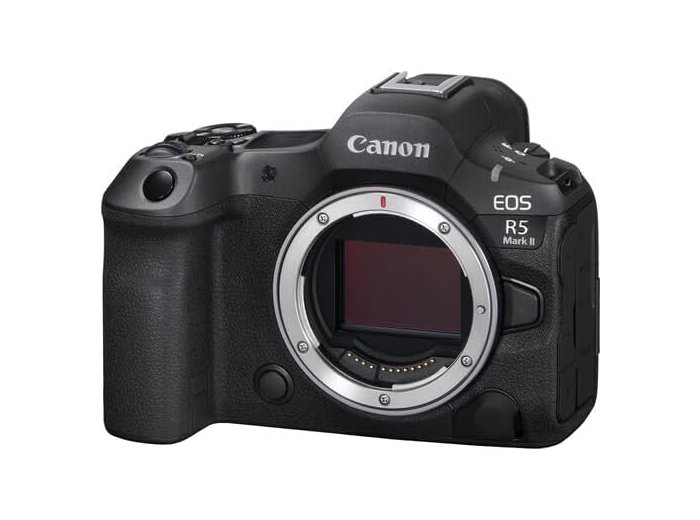 Canon EOS R5 Mark II Mirrorless Camera | 45MP Full Frame Sensor 8K Video Recording | Advanced IBIS Autofocus for Professional Creators (6536C002) + Canon RF 70-200mm Lens + Adapter EF-EOS R + More