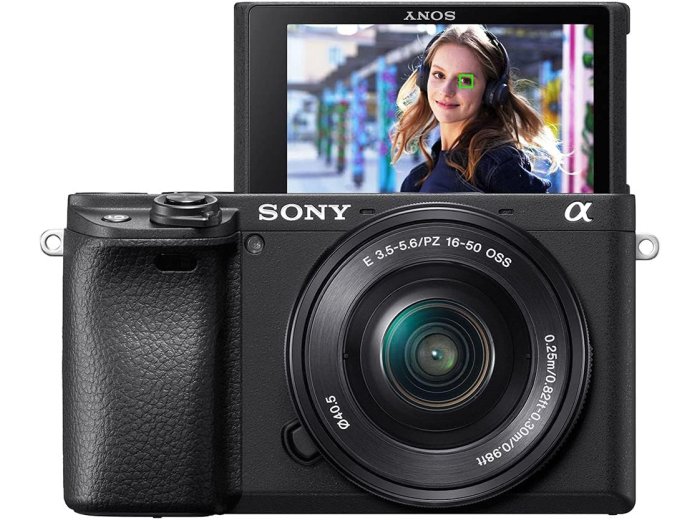 Sony Alpha a6400 Camera with 16-50mm Lens & Photo Software Bundle