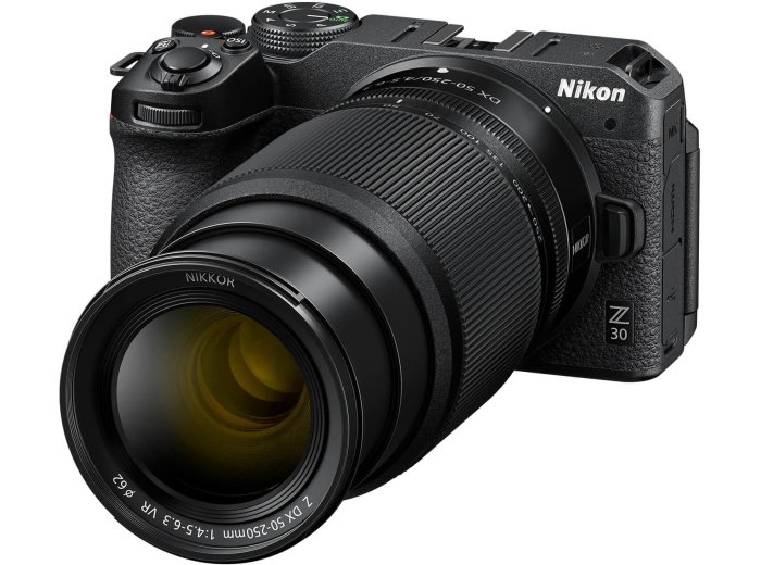 Nikon Z 30 with Two Lenses | Our Most Compact, Lightweight mirrorless Stills/Video Camera with Wide-Angle and telephoto Zoom Lenses | Nikon USA Model