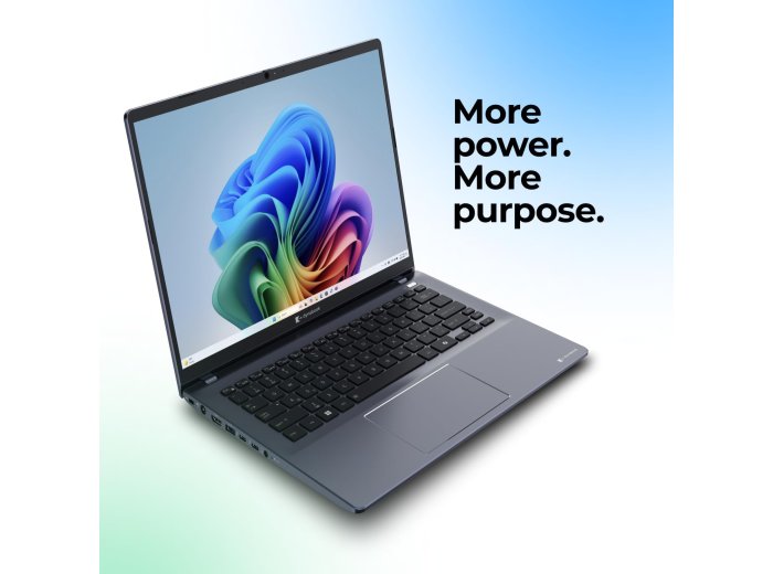 dynabook Portégé X40-M 14” Business Laptop, Intel Core Ultra 5 225U, 16GB DDR5 RAM, 512GB SSD, WUXGA 1920x1200, Windows 11 Pro, Lightweight 3.17 lb, Wi-Fi 7, Thunderbolt 4