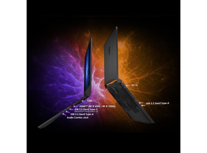 msi Katana 15 HX 15.6” 165Hz QHD+ Gaming Laptop: Intel Core i9-14900HX, NVIDIA Geforce RTX 5070, 32GB DDR5, 1TB NVMe SSD, RGB Keyboard, Win 11 Home: Black B14WGK-016US