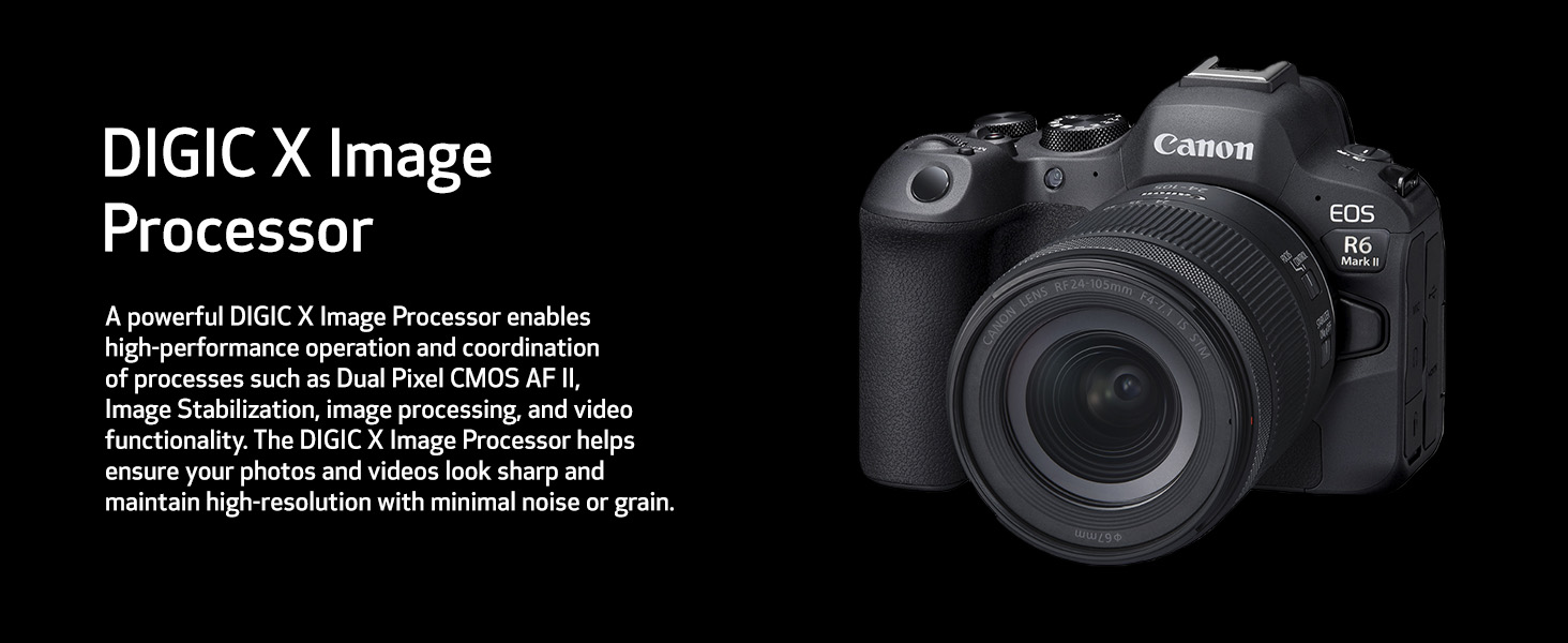 IG - EOS R6 Mark II RF24-105mm F4-7.1 IS STM Lens Kit - B0BL7X3KLV
