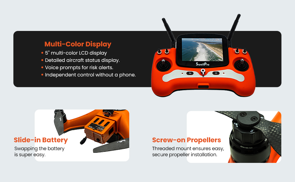 SwellPro Fisherman FD3 Fishing Drone Controller